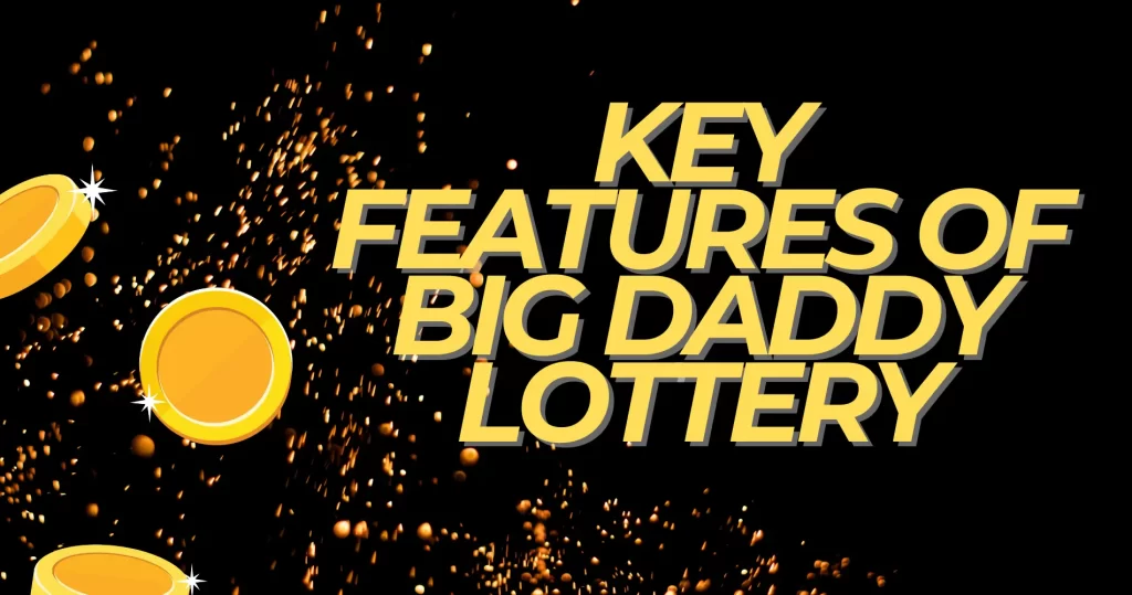 Key Features of Big Daddy Lottery