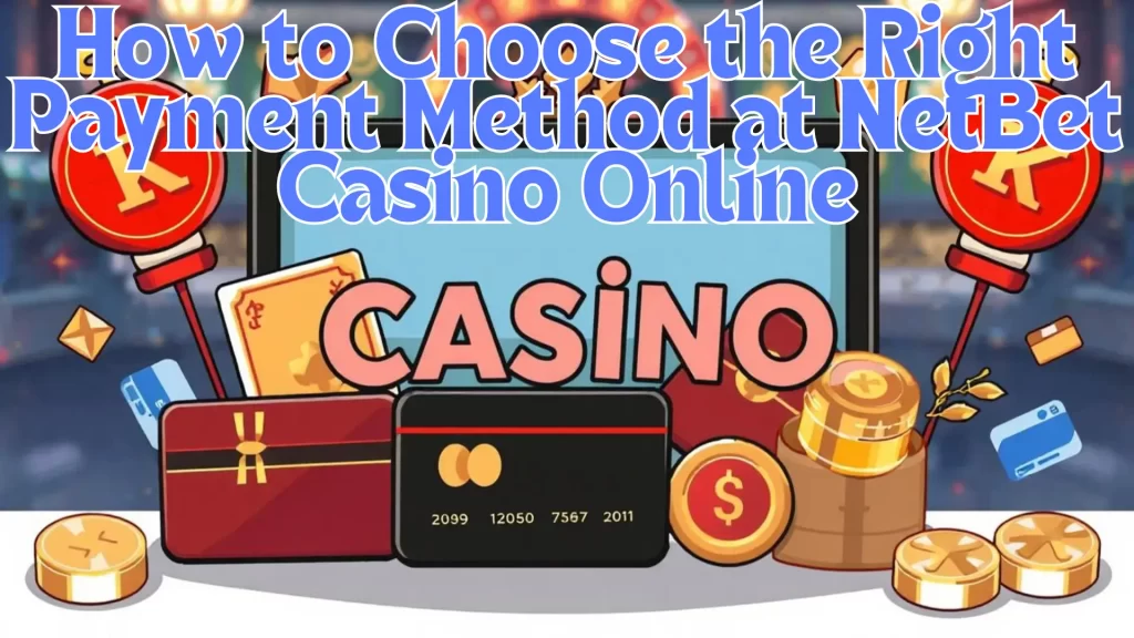 How to Choose the Right Payment Method at NetBet Casino Online